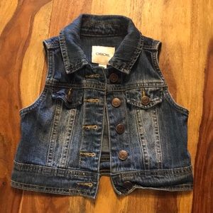 Cherokee denim vest size 4/5